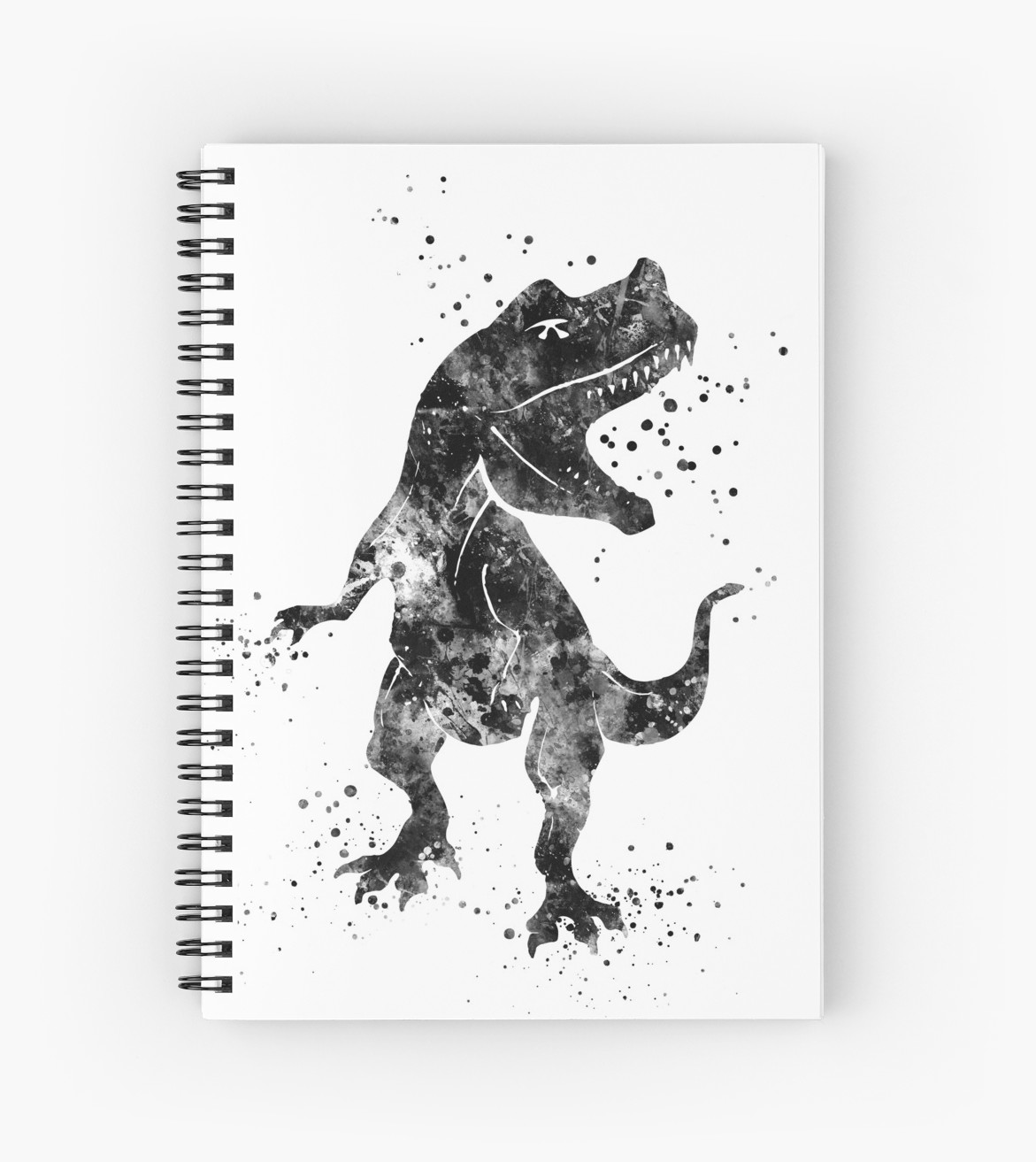 1171x1313 T Rex, Dinosaur, Watercolor T Rex Spiral Notebooks By - T Rex Watercolor