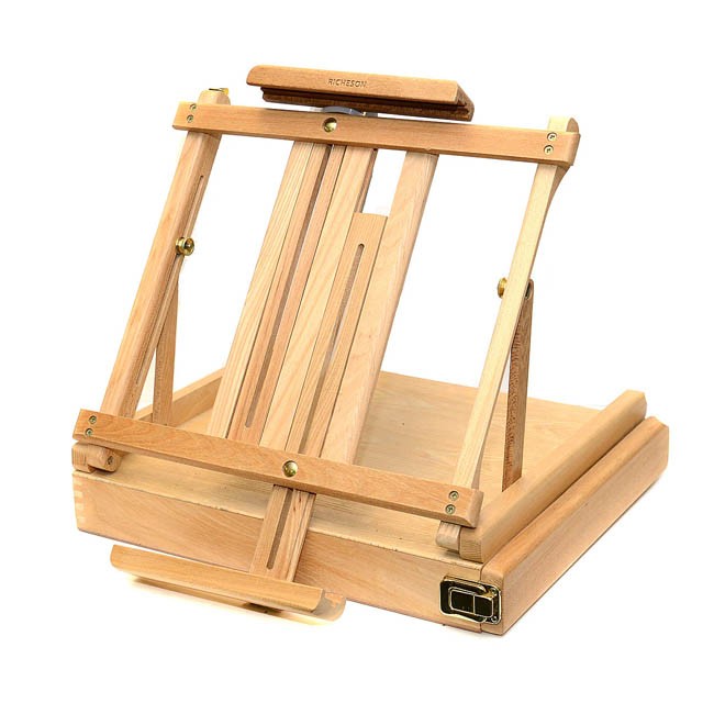 650x650 Richeson Academy Concord Table Easel Box - Tabletop Watercolor Easel