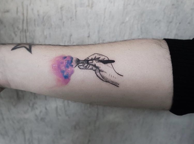 750x559 Painting Watercolor Tattoo - Tattoo Watercolor Painting