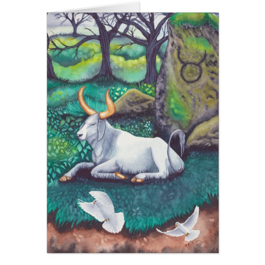540x540 Taurus Watercolor - Taurus Watercolor