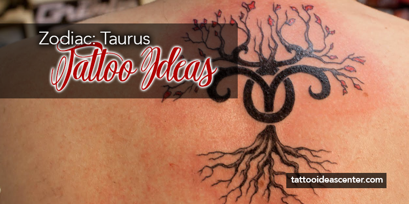 800x400 Zodiac Taurus Tattoos Tattoo Ideas Center - Taurus Watercolor Tattoo