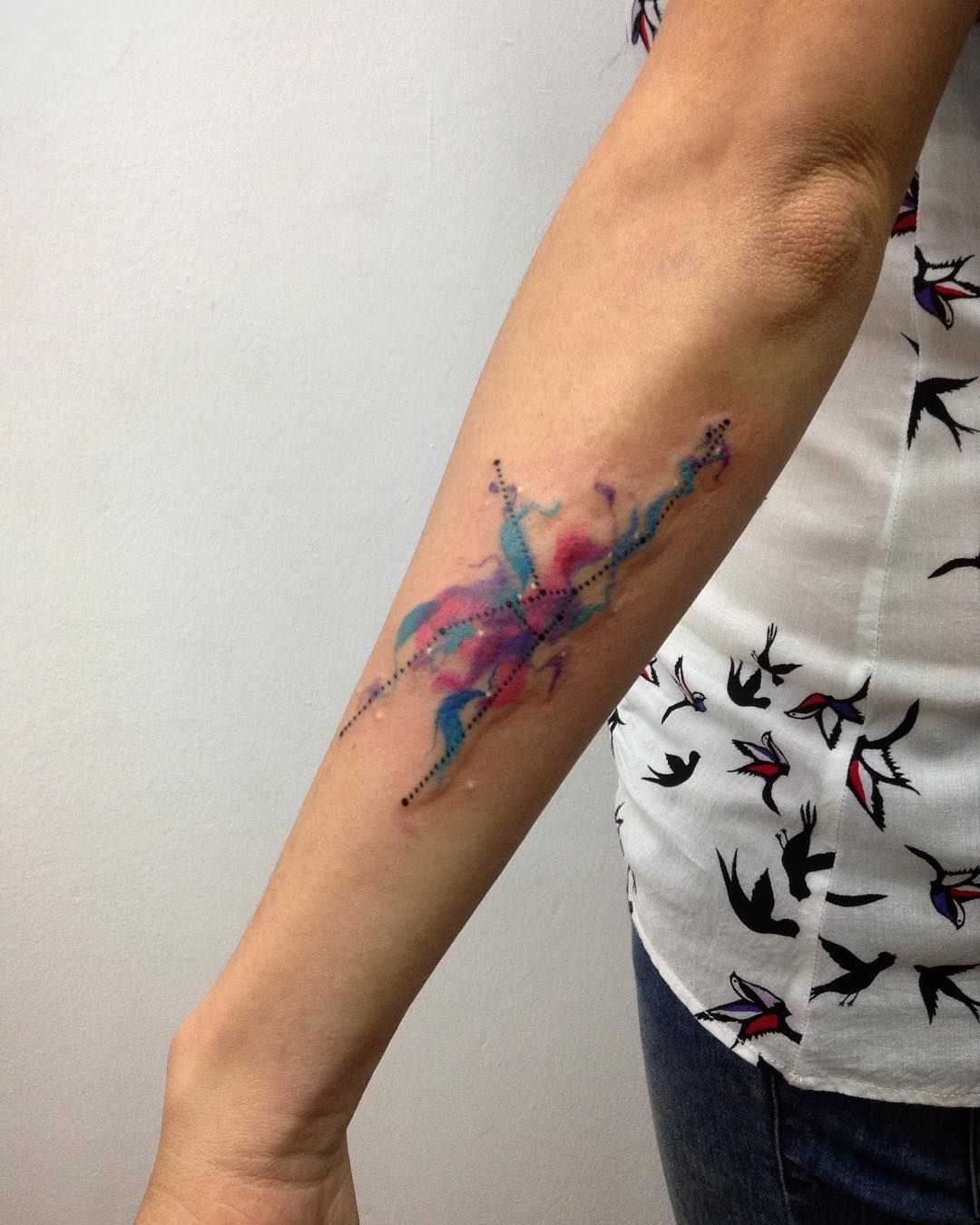 1080x1350 Gunsone - Taurus Watercolor Tattoo