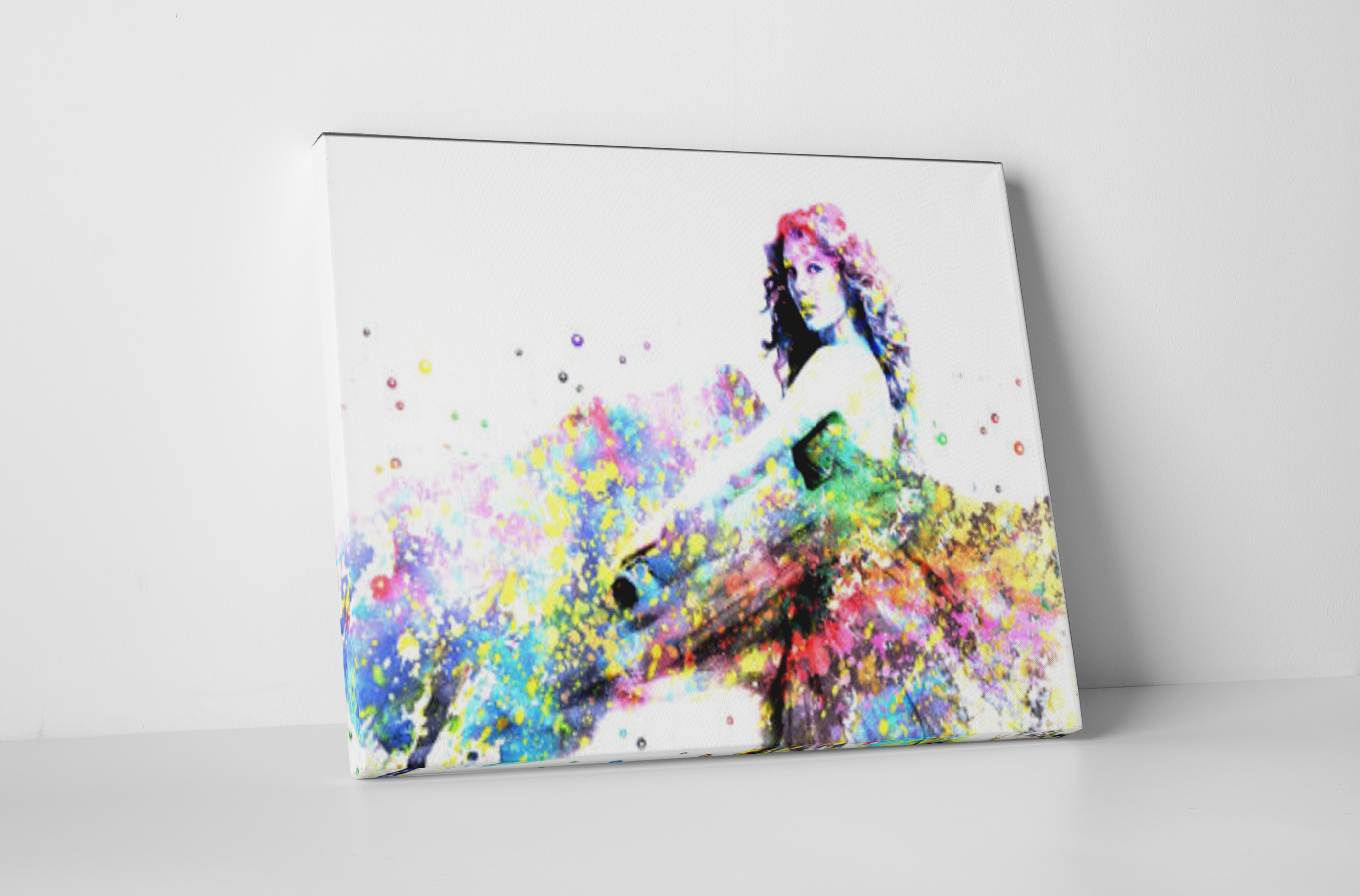 2750x1813 Taylor Swift Watercolor Canvas Print Printcreations - Taylor Swift Watercolor