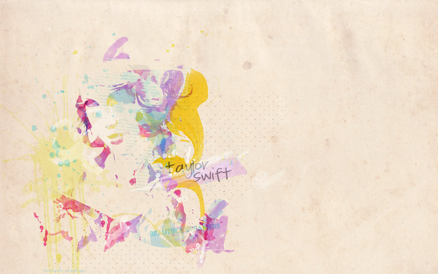 900x563 Taylor Swift Watercolor By Shineyour Light - Taylor Swift Watercolor