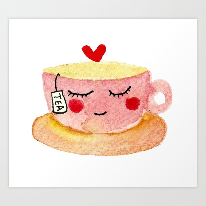 700x700 You Are My Cup Of Tea - Tea Watercolor