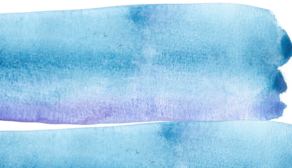 1000x575 Watercolor Strokes Hello Brio - Teal Watercolor