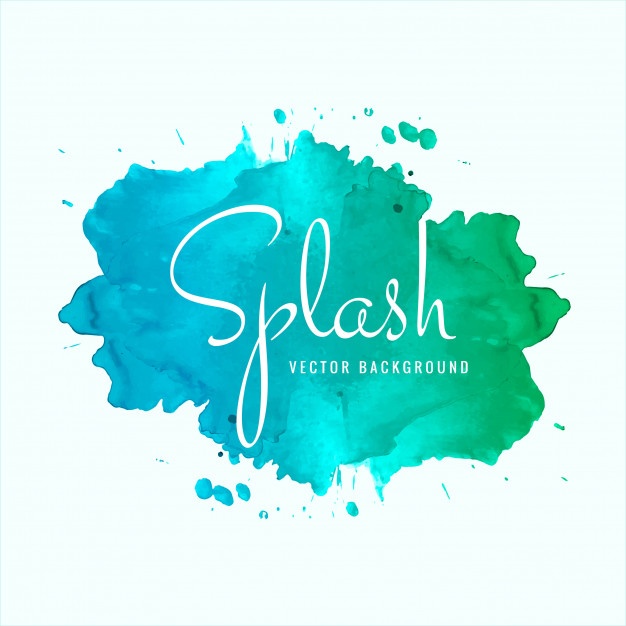 626x626 Watercolor Vectors, Photos And Psd Files Free Download - Teal Watercolor