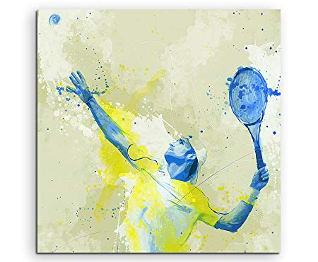 450x371 Tennis I Sports Pictures Paul Sinus Art Splash Art Wall - Tennis Watercolor