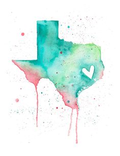 236x305 256 Best Deep In The Heart Of Texas Images In 2018 - Texas Watercolor