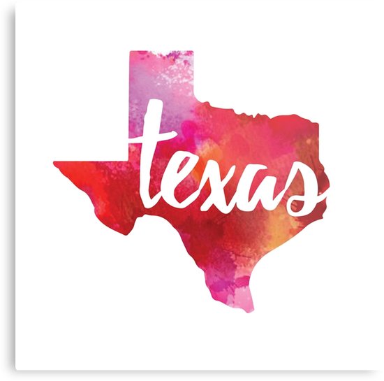 550x545 Texas - Texas Watercolor