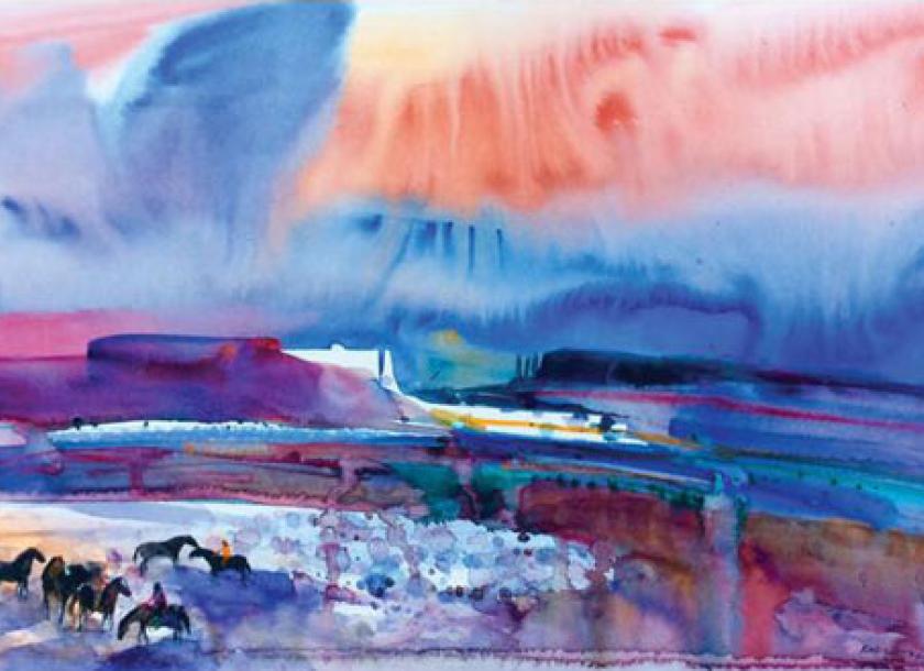 840x610 A Meeting Of Artistic Minds - Thailand Watercolor