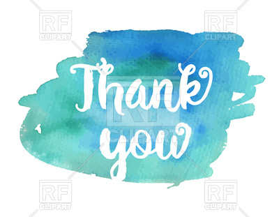 400x311 Thank You - Thank You Watercolor