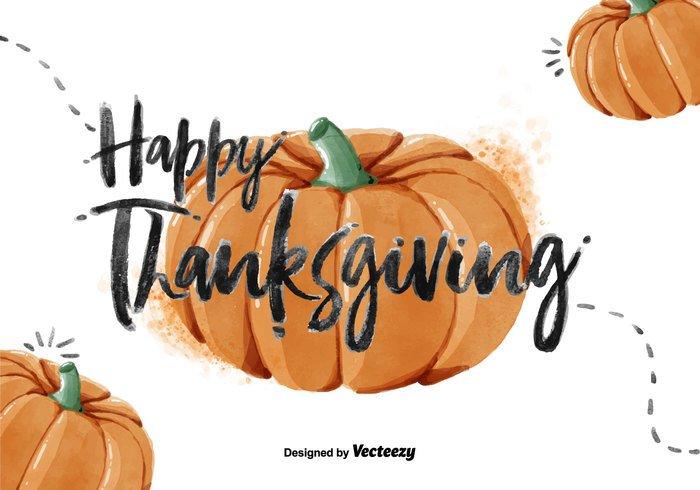 700x490 Thanksgiving Pumpkin Watercolor Psd - Thanksgiving Watercolor
