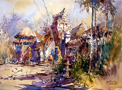 480x355 Singapore Best Watercolor Art Gallery - The Best Watercolor