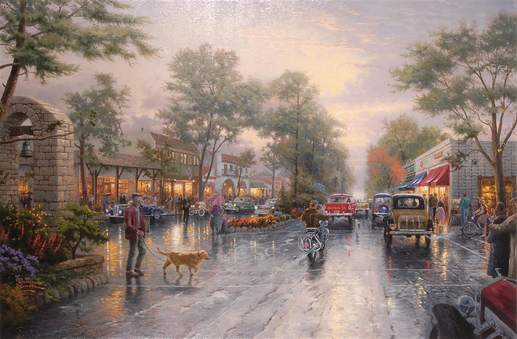 1024x672 Kinkade, Thomas - Thomas Kinkade Watercolor