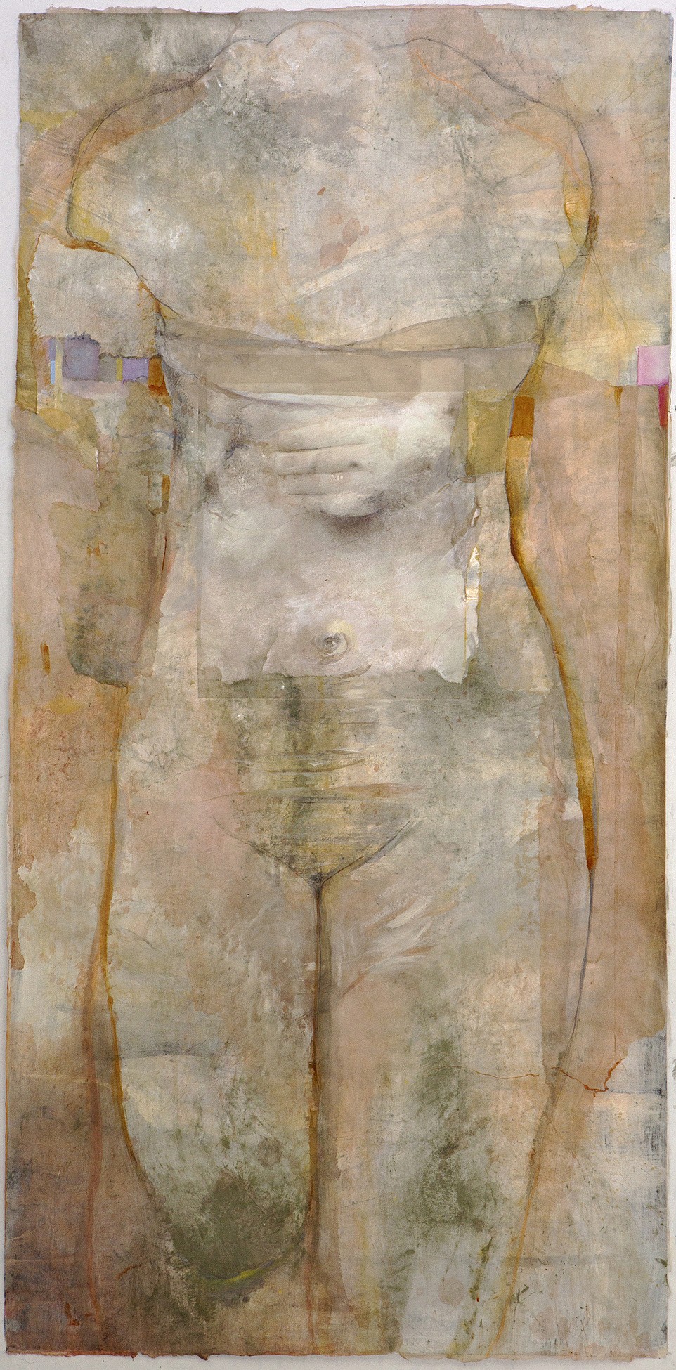 962x1950 Mary Heebner Venus Iii (One With Violets In Her Lap) 2013 - Tinted Watercolor Paper