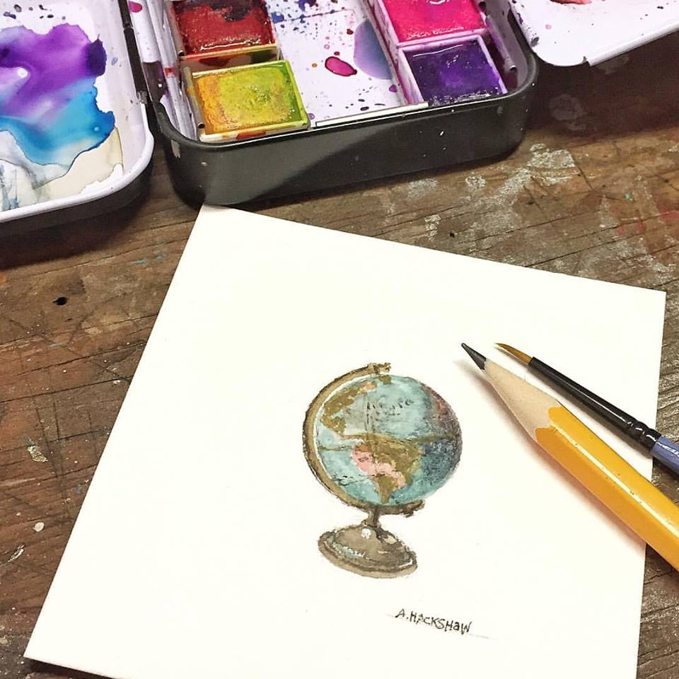 960x960 Painting A Day - Tiny Watercolor