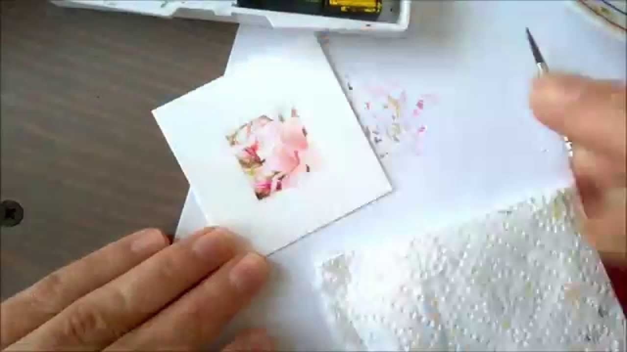 1280x720 Tiny Spring 17 04 2015 [Miniature Watercolor Series, Painting 2 - Tiny Watercolor