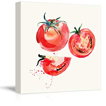 425x425 Wall26 - Tomato Watercolor