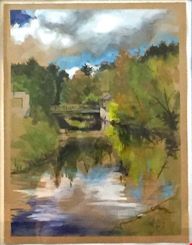 393x500 Watercolor On Toned Paper - Toned Watercolor Paper