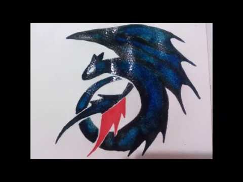 480x360 Toothless Fanart Watercolor - Toothless Watercolor