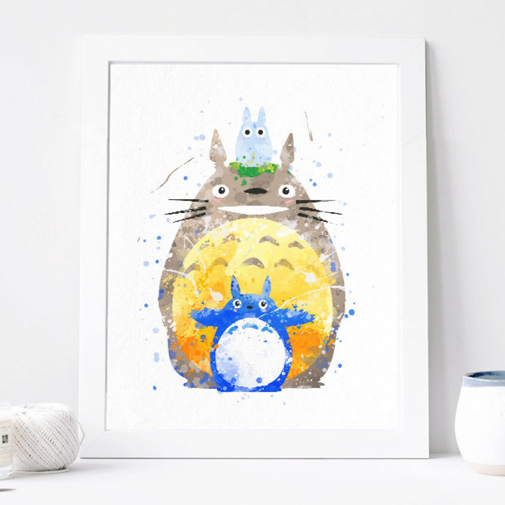 Totoro Watercolor at PaintingValley.com | Explore collection of Totoro ...