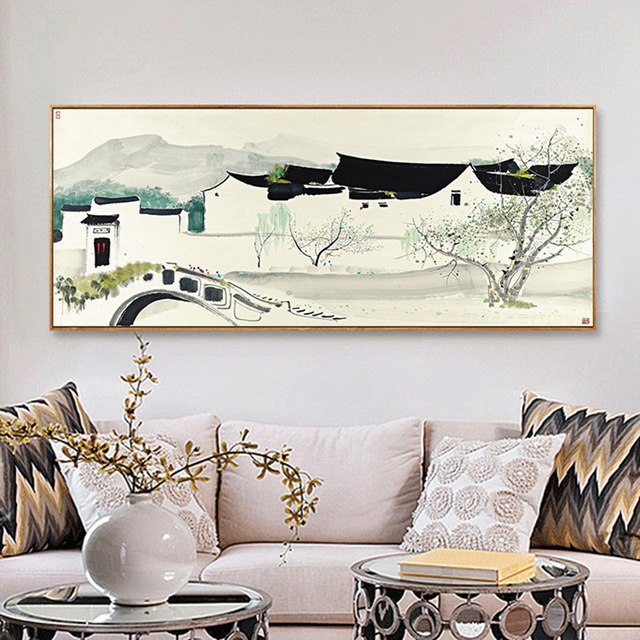 640x640 Haochu 7 Vintage Traditional Chinese South China Watercolor Famous - Traditional Chinese Watercolor