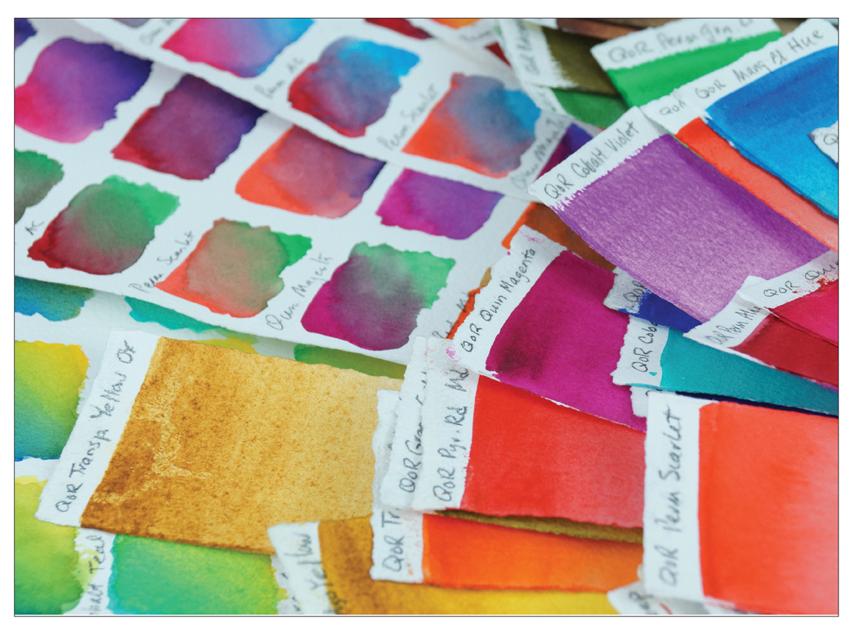 1200x882 Golden Archival Msa Varnish Over Transparent Watercolor On Paper - Transparent Watercolor