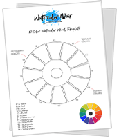 172x200 How To Make A 12 Color Watercolor Wheel Step By Step - Transparent Watercolor Wheel