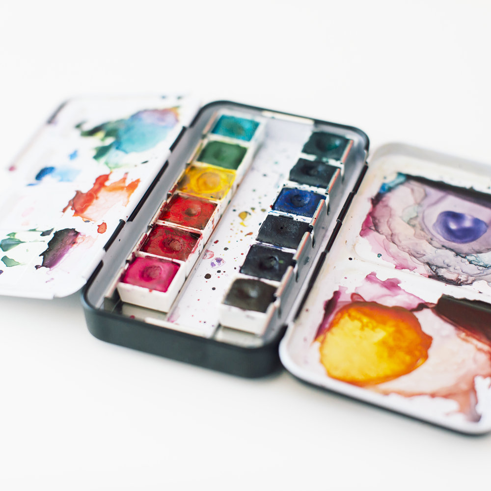 1000x1000 Pre Order! Exclusive Limited Edition Travel Watercolor Set Josie - Travel Watercolor Set