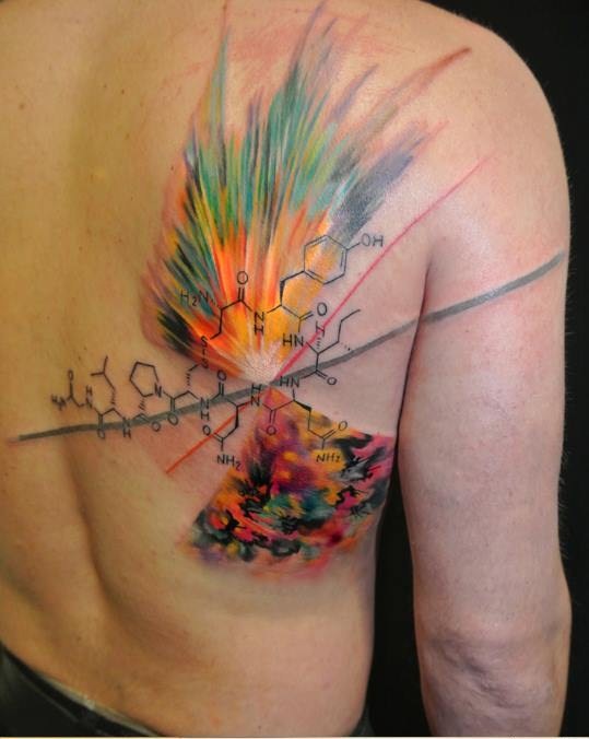 539x676 Watercolor Tattoo By Ondrash - Tree Of Life Watercolor Tattoo