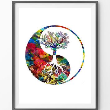 354x354 Watercolor Tattoo Tree Of Life - Tree Of Life Watercolor Tattoo