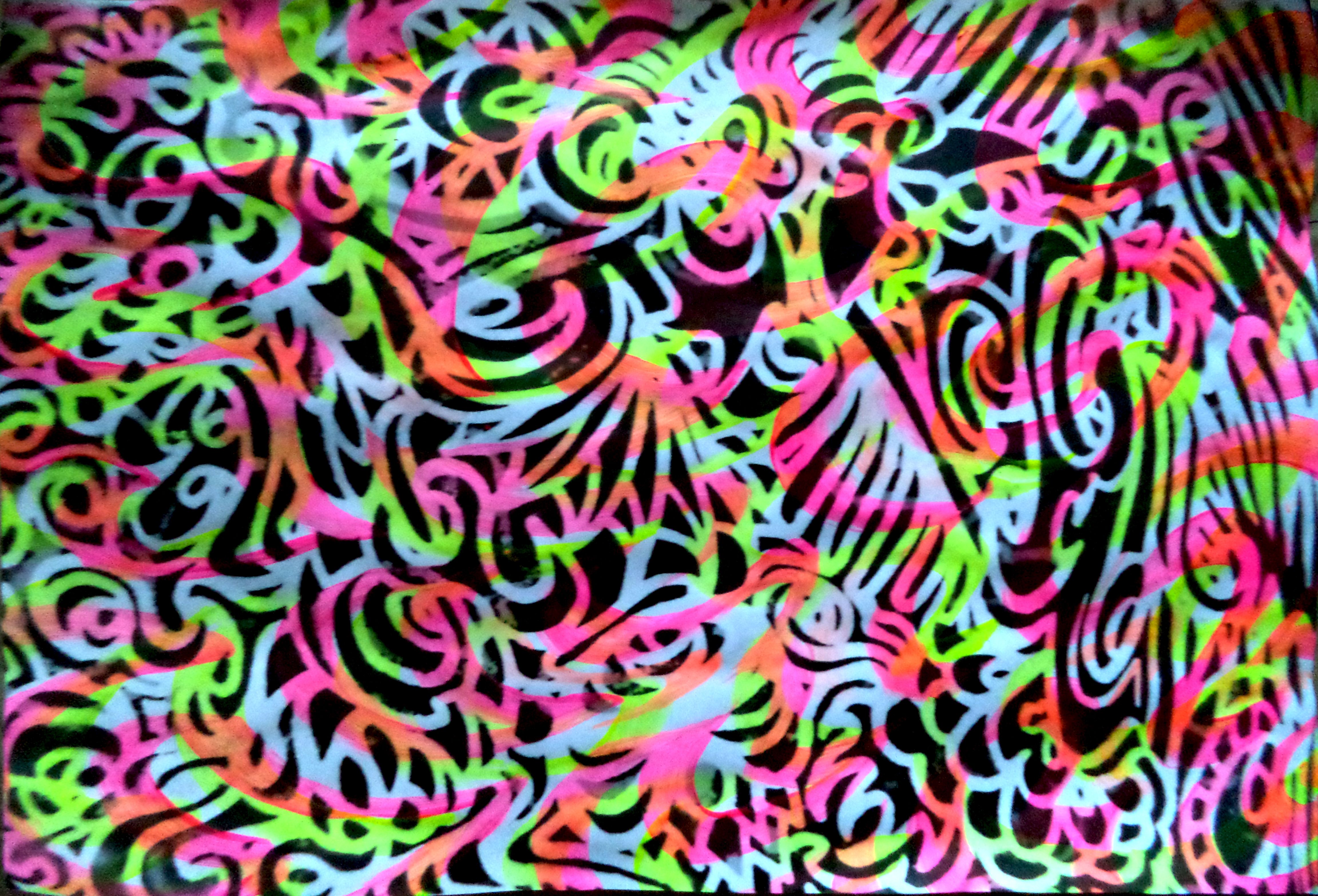 4608x3136 Psychedelic Abstract Trippy Art Watercolor Drawing By Hellp Art - Trippy Watercolor