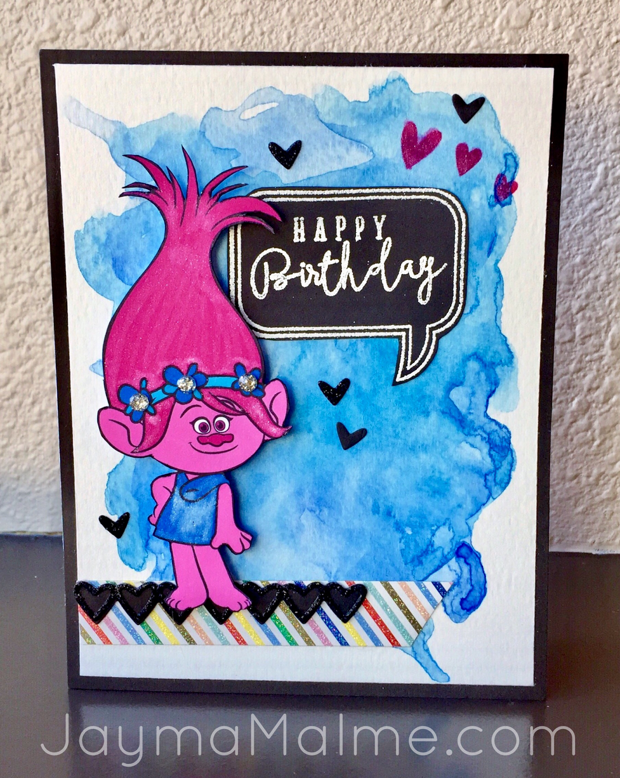 1275x1600 Playing With Paper Scrapbooks, Cards Amp Diy Trollspoppy - Trolls Watercolor