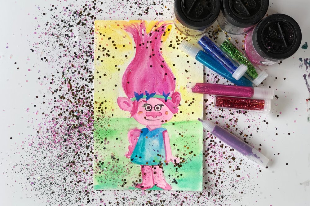 1000x665 Musejar - Trolls Watercolor