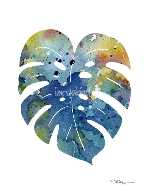 502x650 Stunning Tropical Watercolor Painting Reproductions For Sale On - Tropical Watercolor