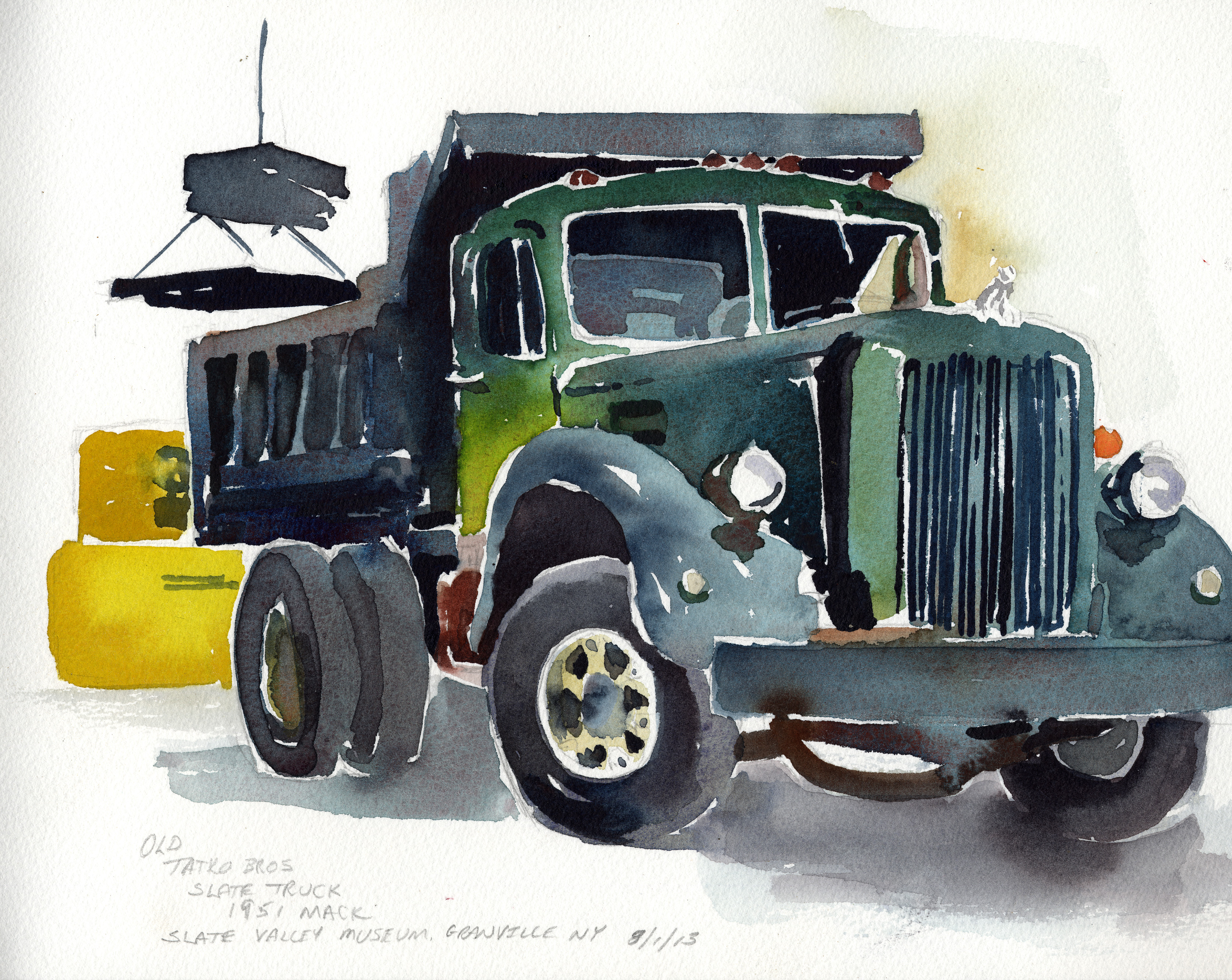 Truck Watercolor