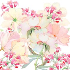 236x236 Watercolor Flowers. . . Www Flores - Tumblr Watercolor Flowers