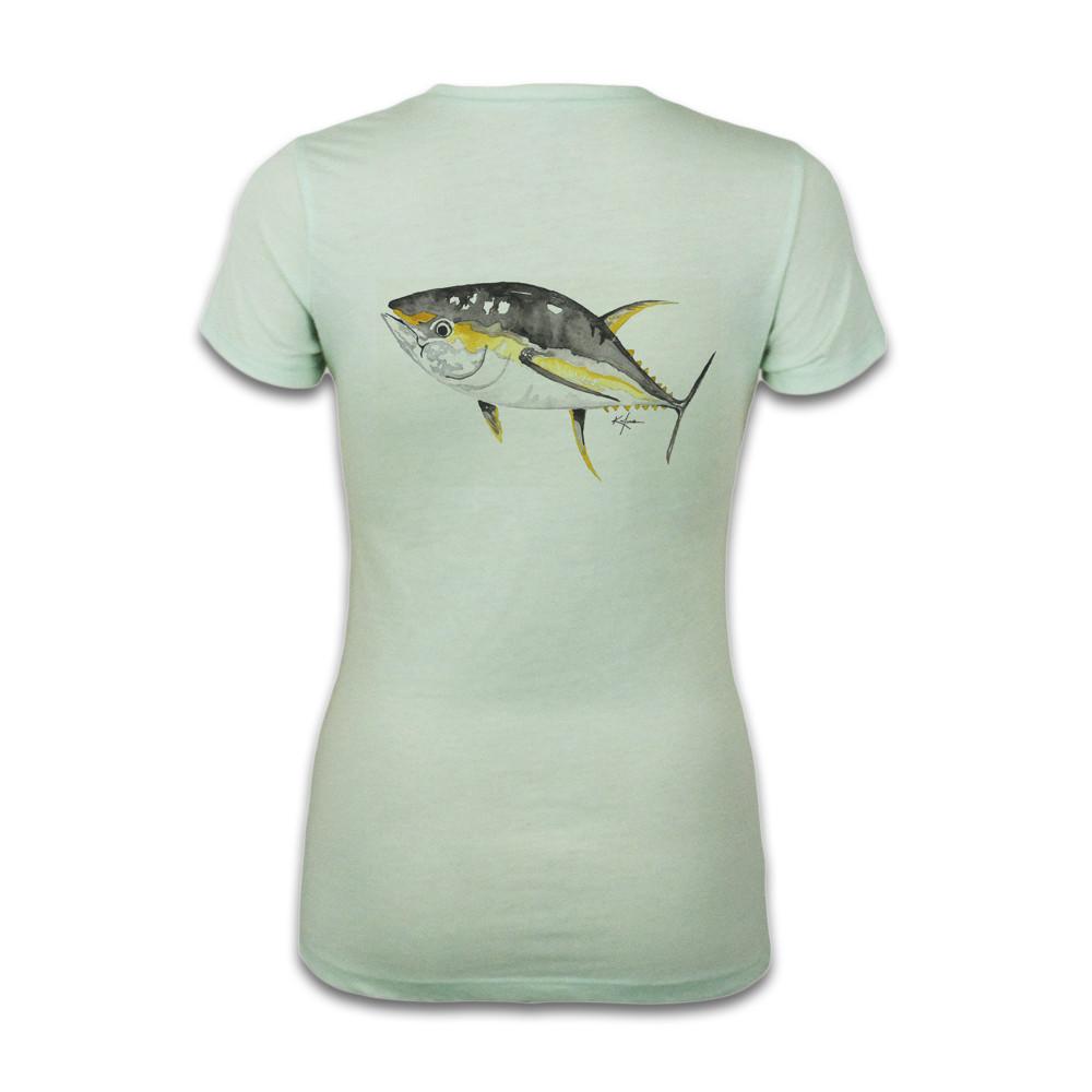 1000x1000 Tuna Watercolor By Kenley Jones - Tuna Watercolor