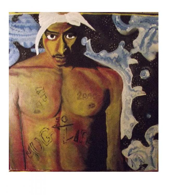 657x750 Tupac (Tish) - Tupac Watercolor