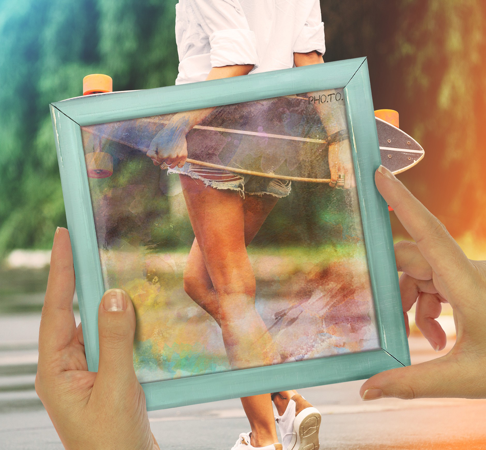 1619x1500 Transform Part Of A Photo Into Watercolor Painting Online - Turn Image Into Watercolor