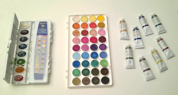 754x402 Watercolor Paints Twostone Studio - Types Of Watercolor