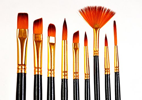 500x353 Komina Professional Paint Brushes 15 Pieces - Types Of Watercolor Brushes