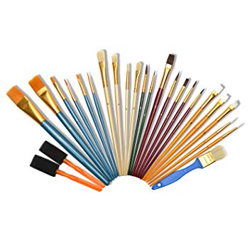 Types Of Watercolor Brushes at PaintingValley.com | Explore collection ...