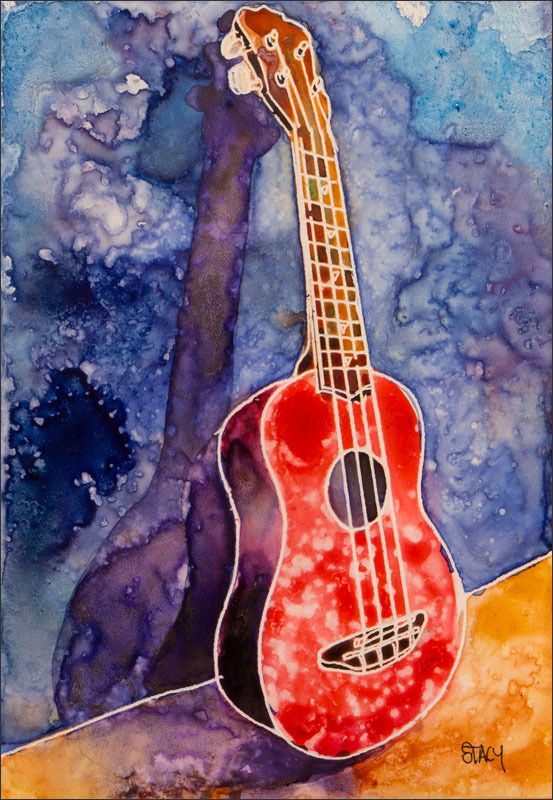 553x800 Photos - Ukulele Watercolor