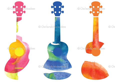 460x330 Ukuleles - Ukulele Watercolor