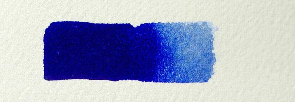 1024x357 Ultramarine Blue Watercolor Paint. Article By John Lovett On His - Ultramarine Blue Watercolor