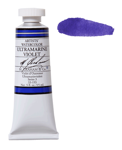 405x500 M. Graham Watercolors - Ultramarine Violet Watercolor