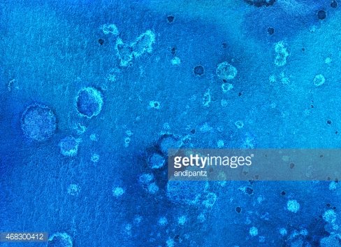 488x353 Underwater Watercolor Abstract Painting Premium Clipart - Underwater Watercolor