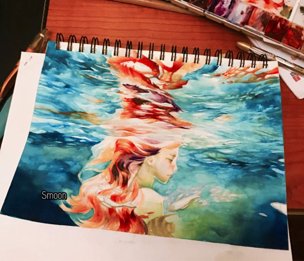 1024x880 Underwater Watercolor Art Amino - Underwater Watercolor